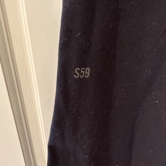 Split59 Raquel Flared Legging Black with White Stripes - Picture 3 of 4